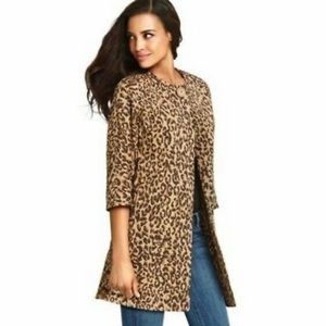 Cabi leopard print coat